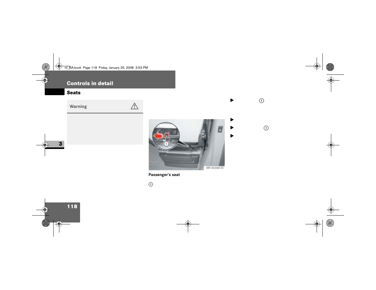 Dodge 2008 Sprinter User Manual | Page 120 / 666