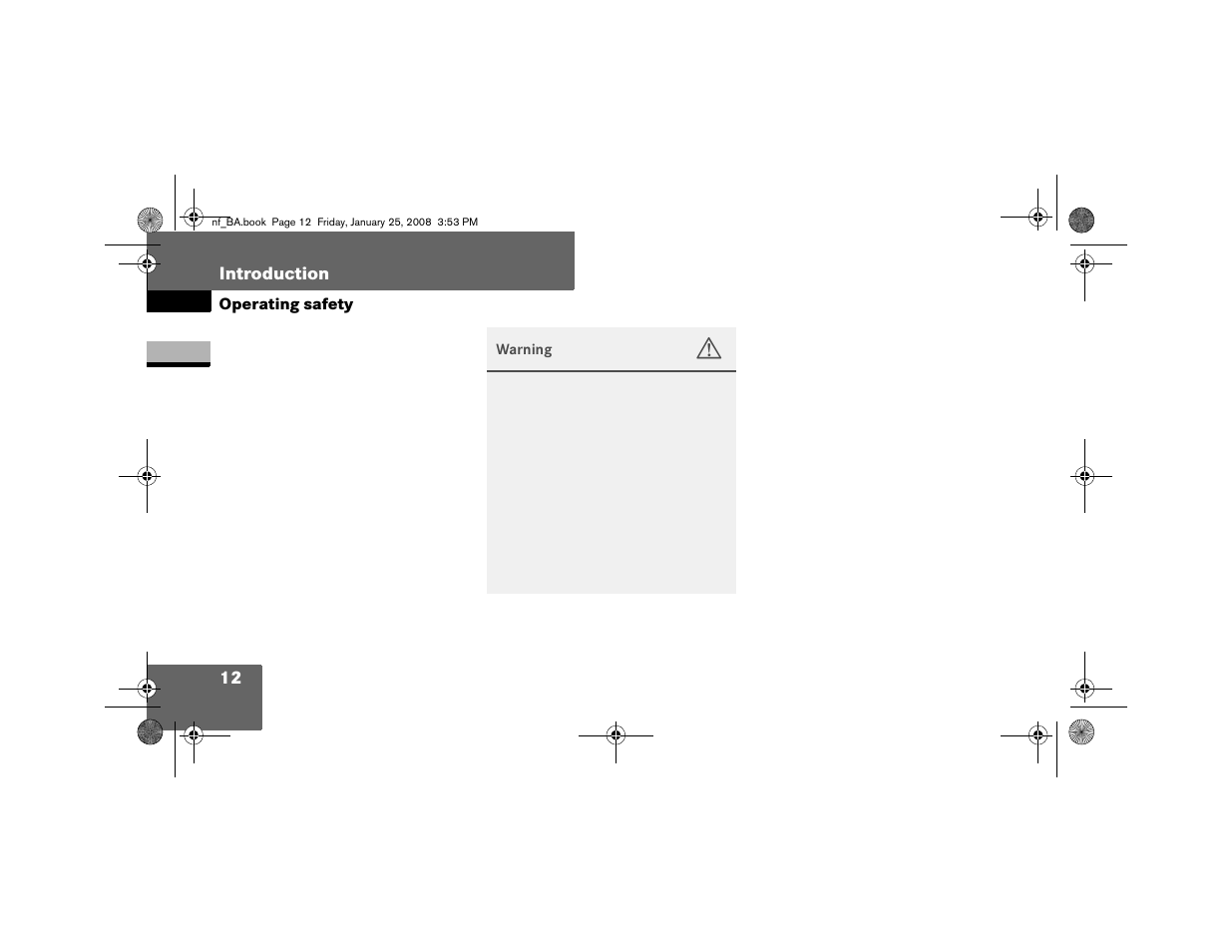 Dodge 2008 Sprinter User Manual | Page 14 / 666