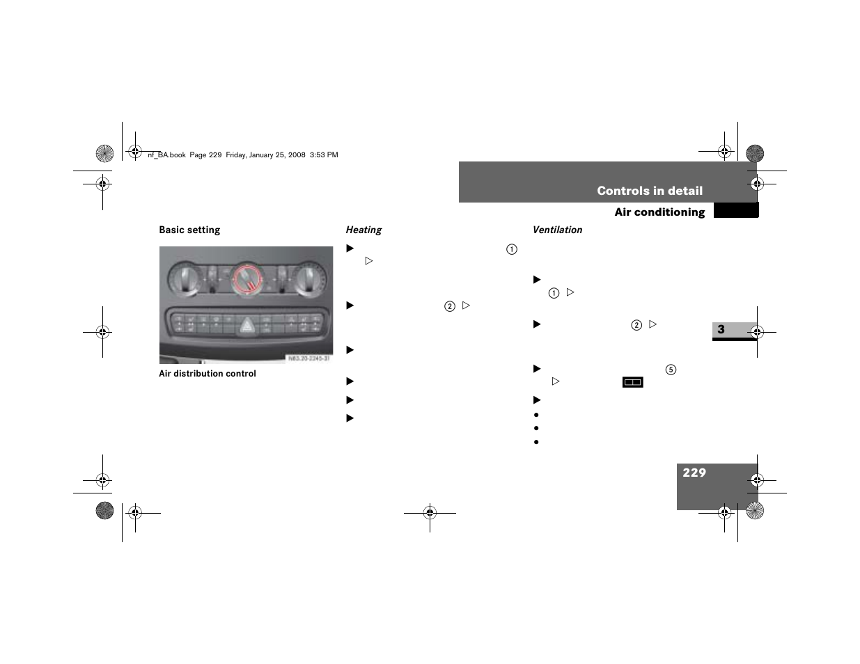 Basic setting | Dodge 2008 Sprinter User Manual | Page 231 / 666