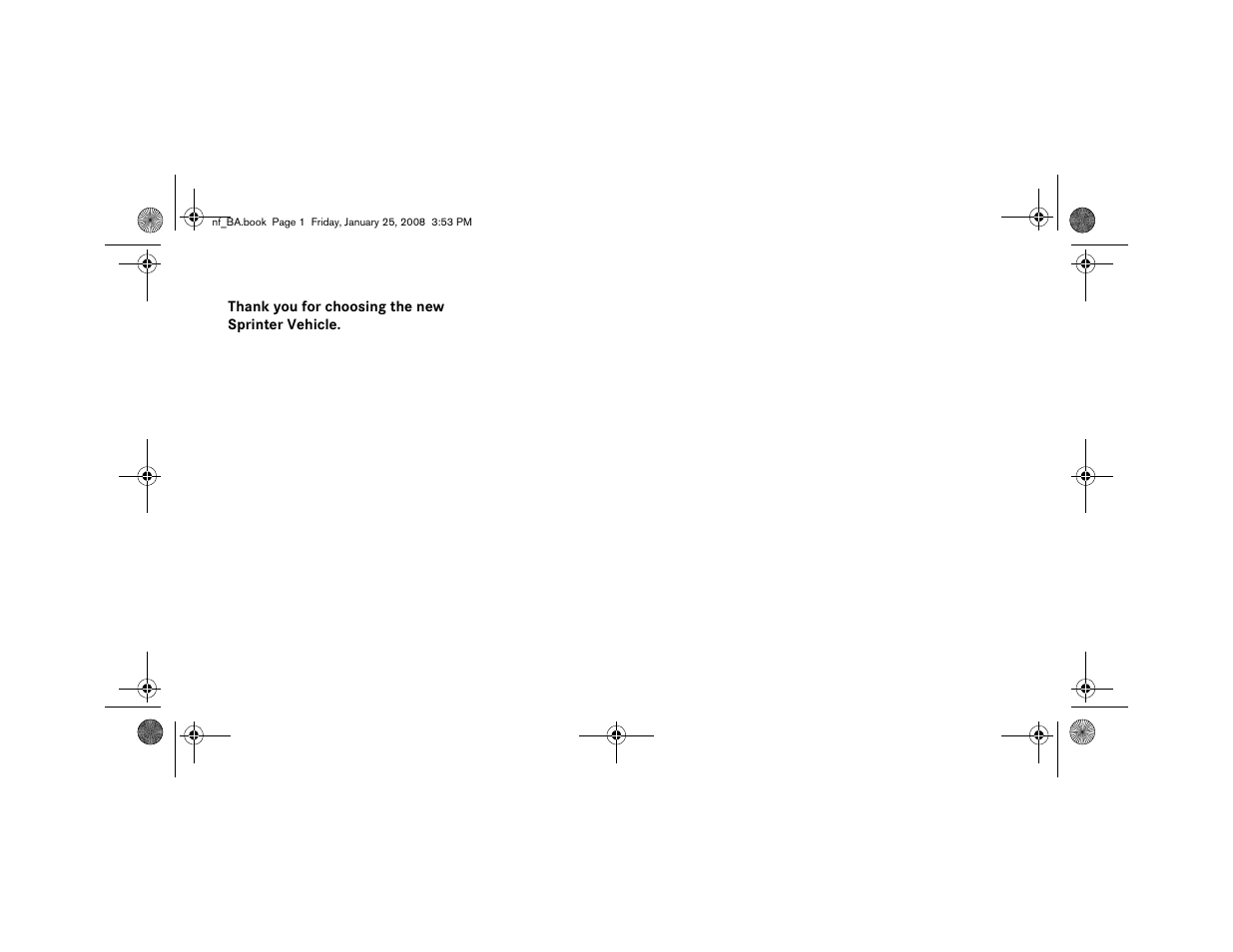 Dodge 2008 Sprinter User Manual | Page 3 / 666