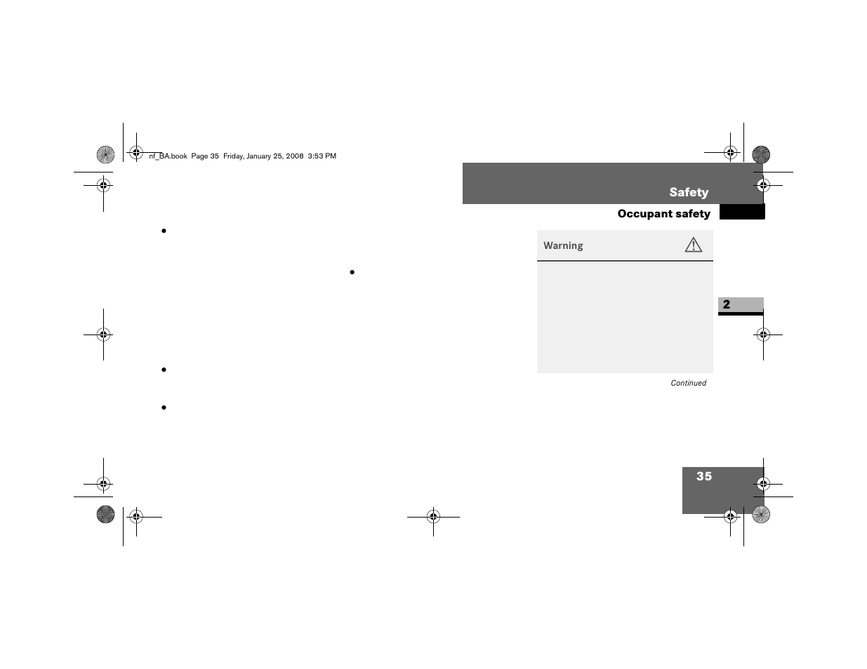 Dodge 2008 Sprinter User Manual | Page 37 / 666