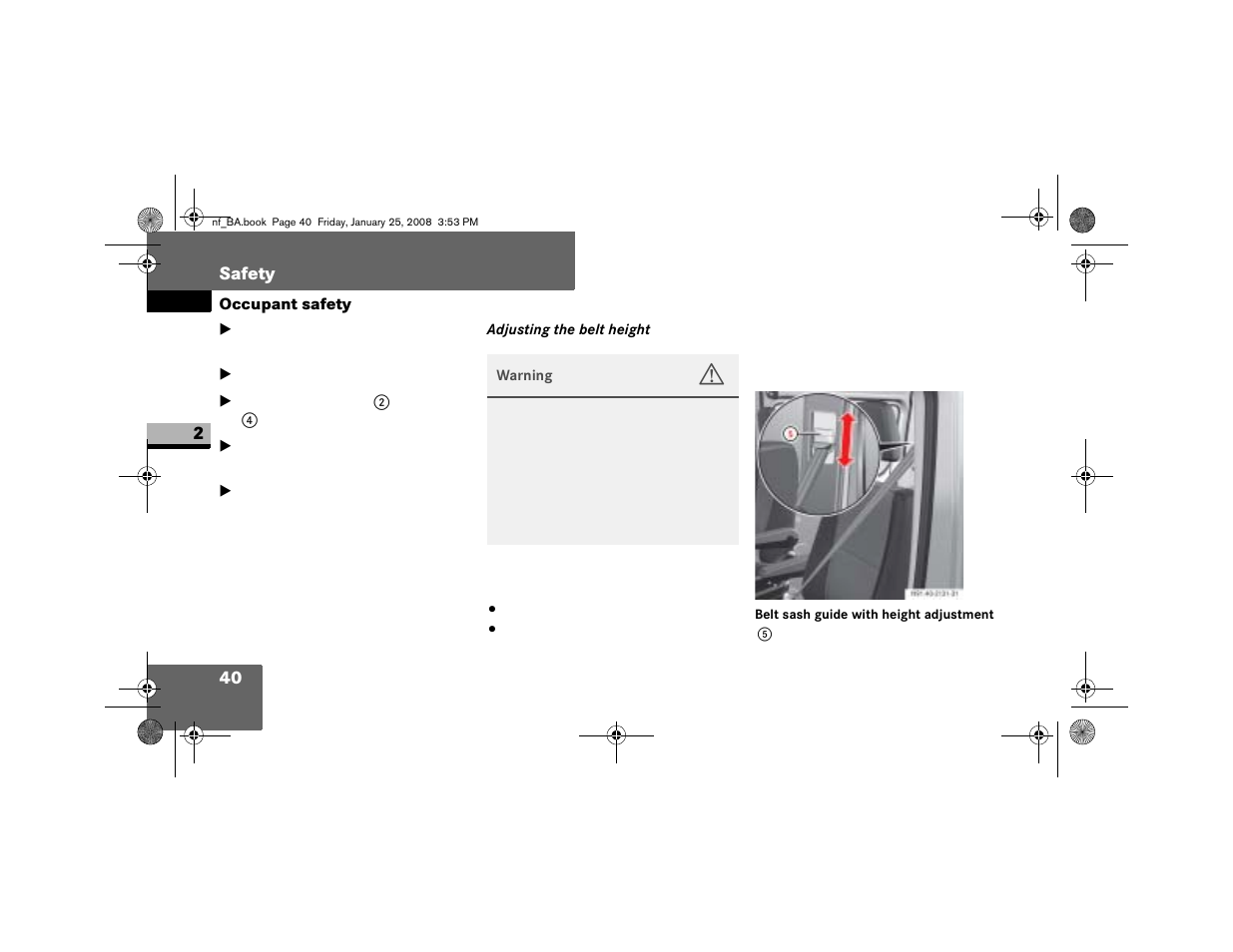 Dodge 2008 Sprinter User Manual | Page 42 / 666