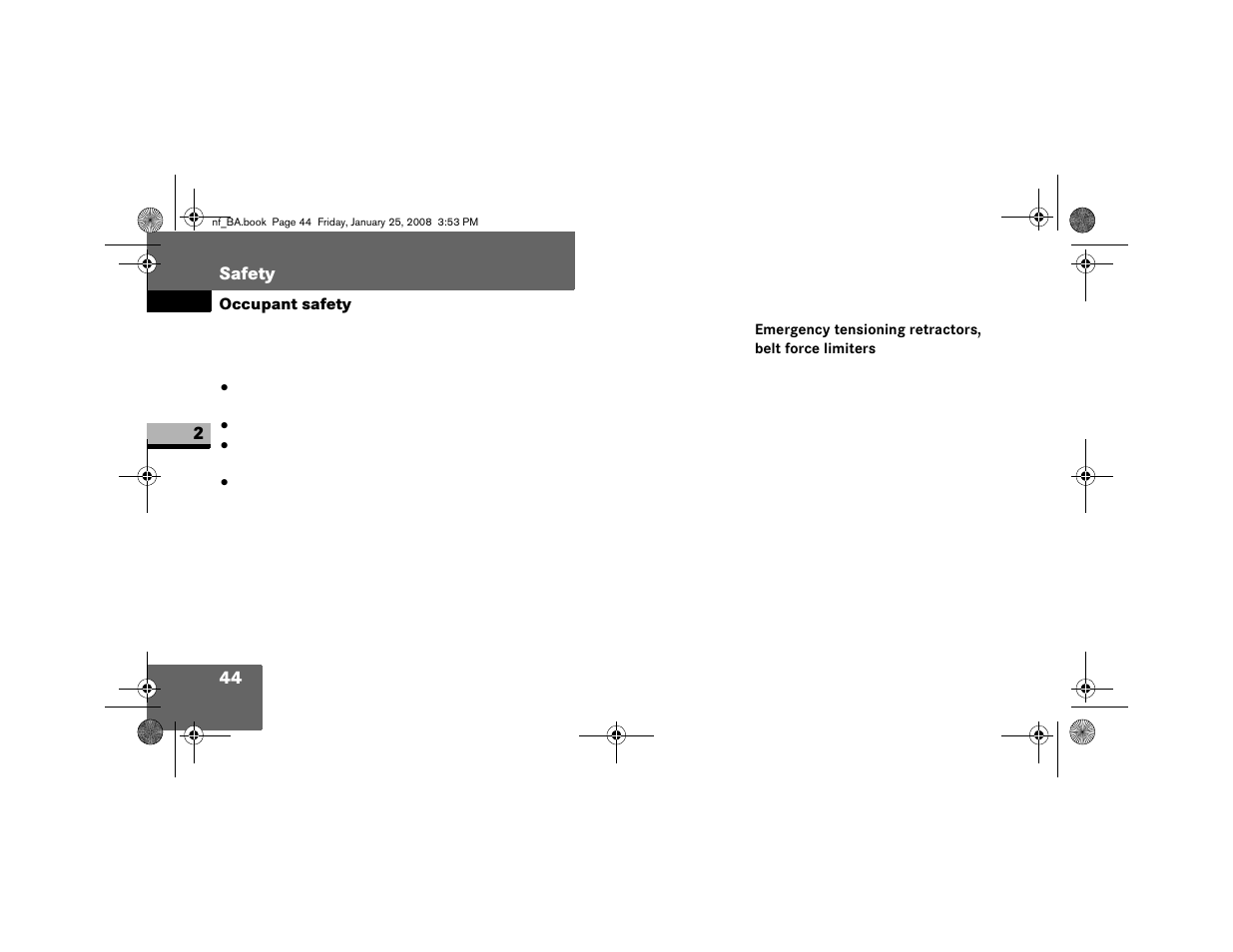 Dodge 2008 Sprinter User Manual | Page 46 / 666