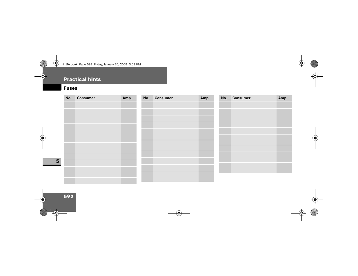 592 practical hints | Dodge 2008 Sprinter User Manual | Page 594 / 666