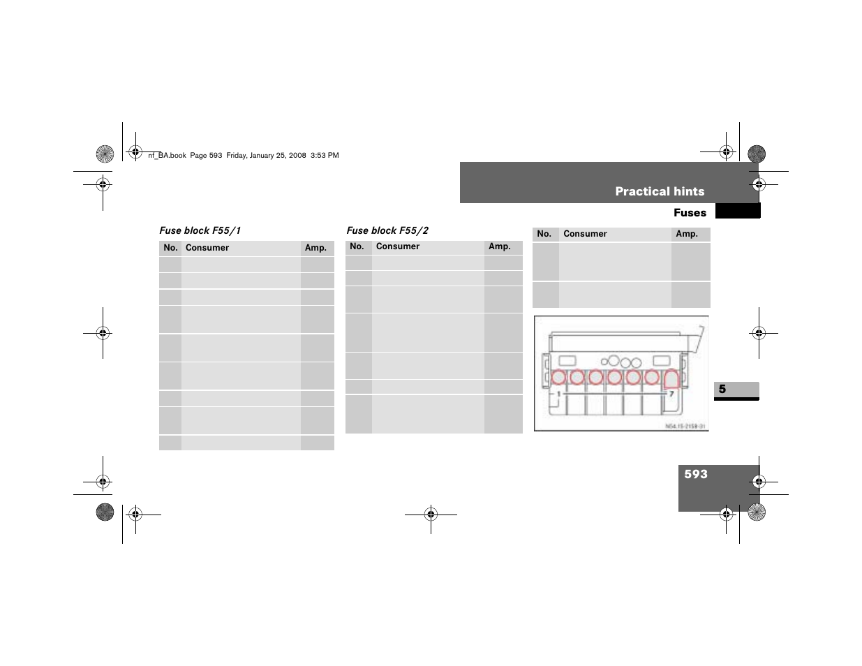 593 practical hints | Dodge 2008 Sprinter User Manual | Page 595 / 666