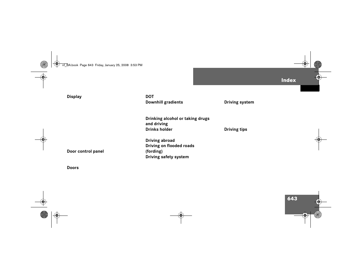 Dodge 2008 Sprinter User Manual | Page 645 / 666