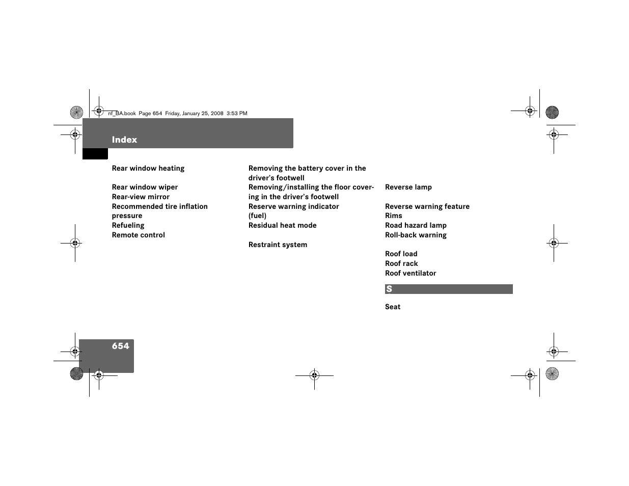 Dodge 2008 Sprinter User Manual | Page 656 / 666