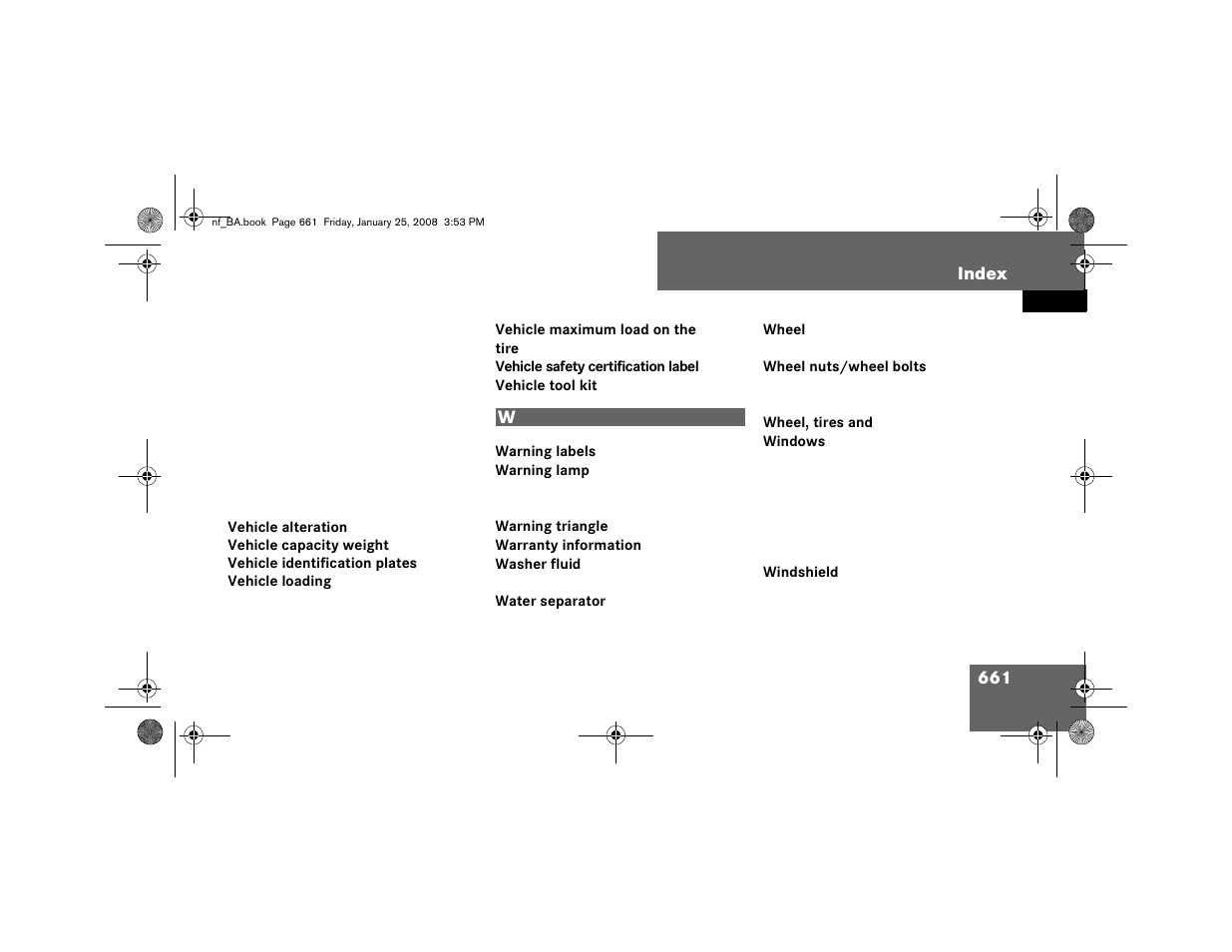 Dodge 2008 Sprinter User Manual | Page 663 / 666