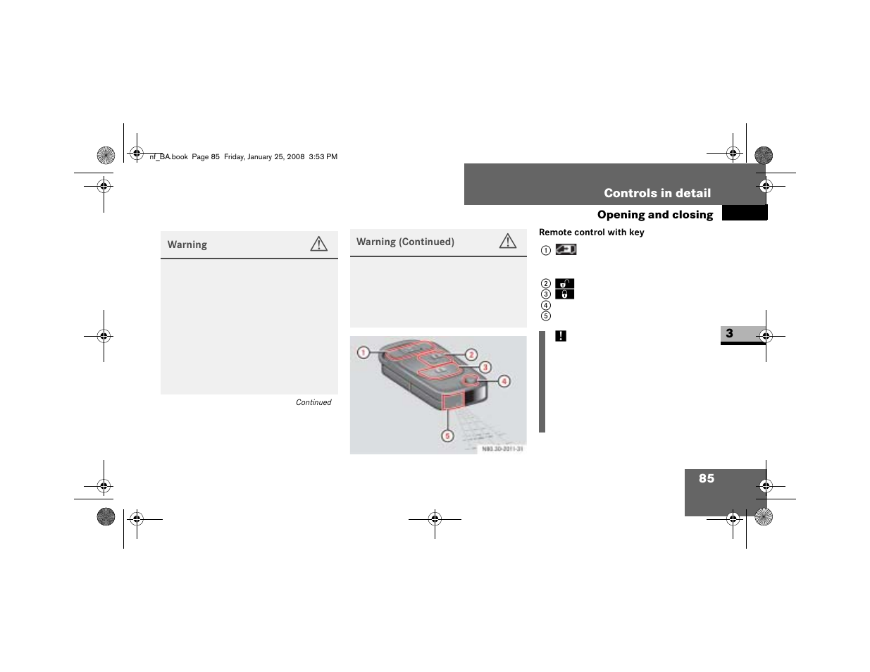 Dodge 2008 Sprinter User Manual | Page 87 / 666