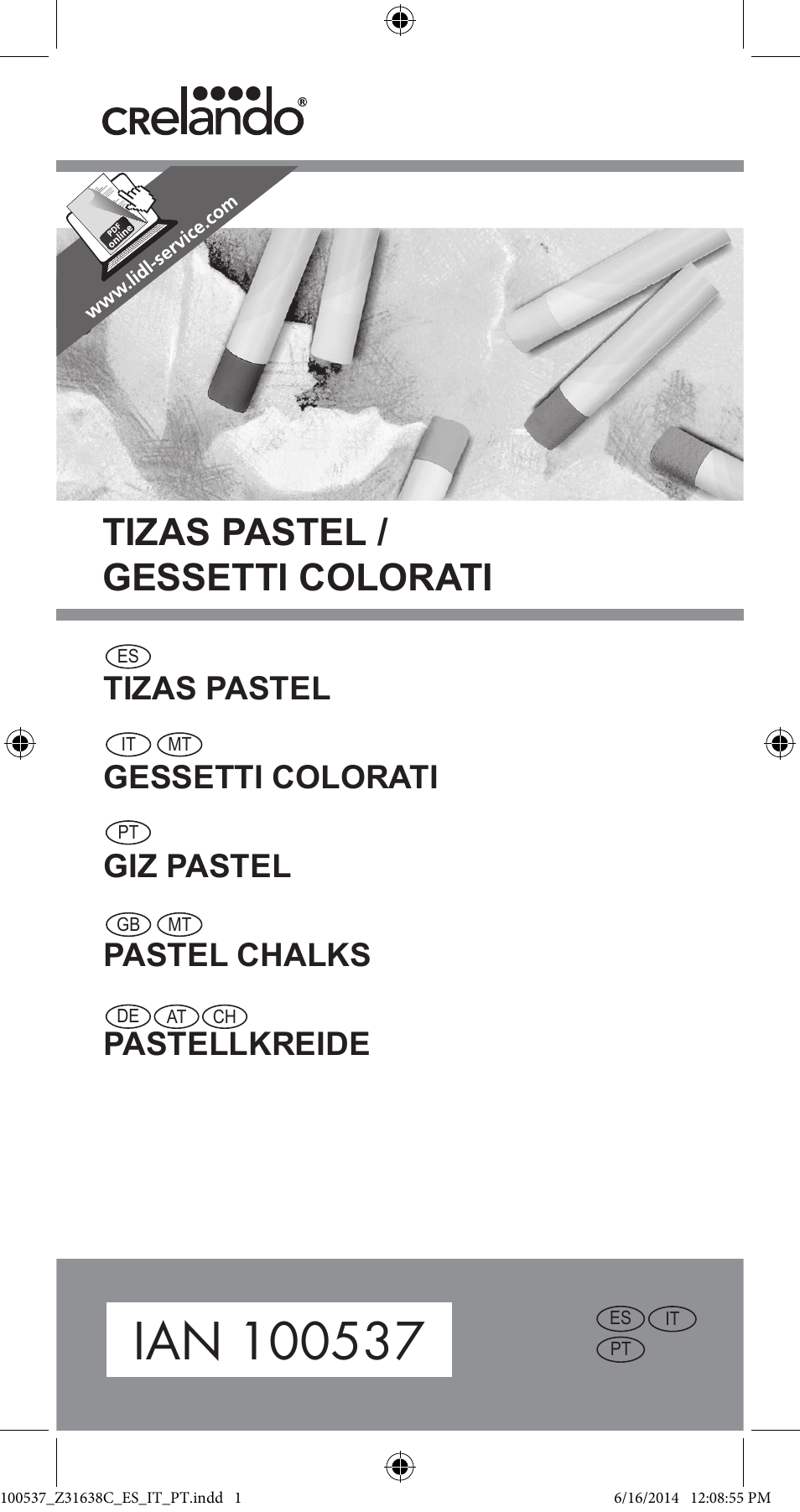 Crelando Z31638C User Manual | 4 pages