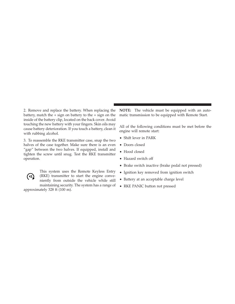 Remote starting system — if equipped, How to use remote start | Dodge 2010 Dakota User Manual | Page 27 / 450