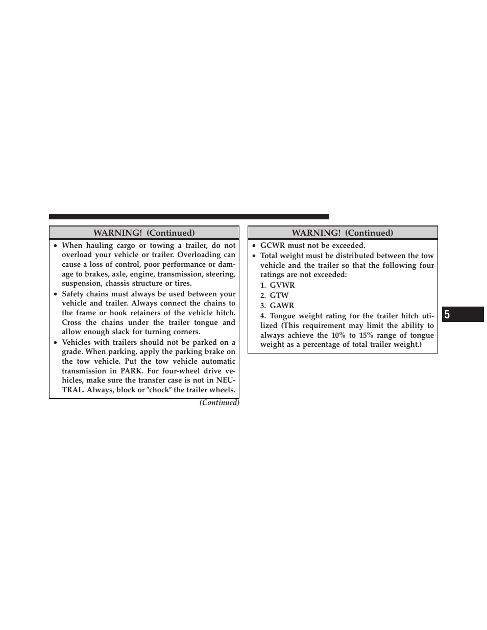 Dodge 2010 Dakota User Manual | Page 320 / 450