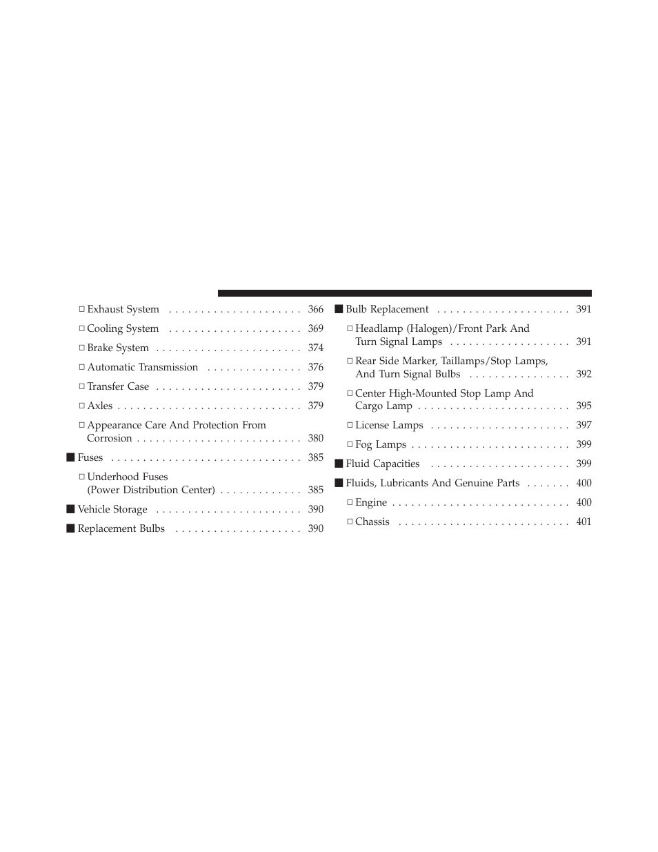 Dodge 2010 Dakota User Manual | Page 353 / 450