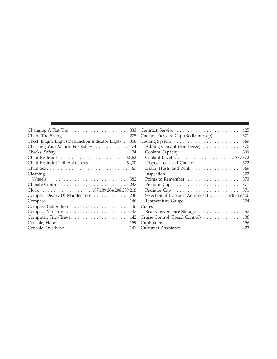 Dodge 2010 Dakota User Manual | Page 435 / 450