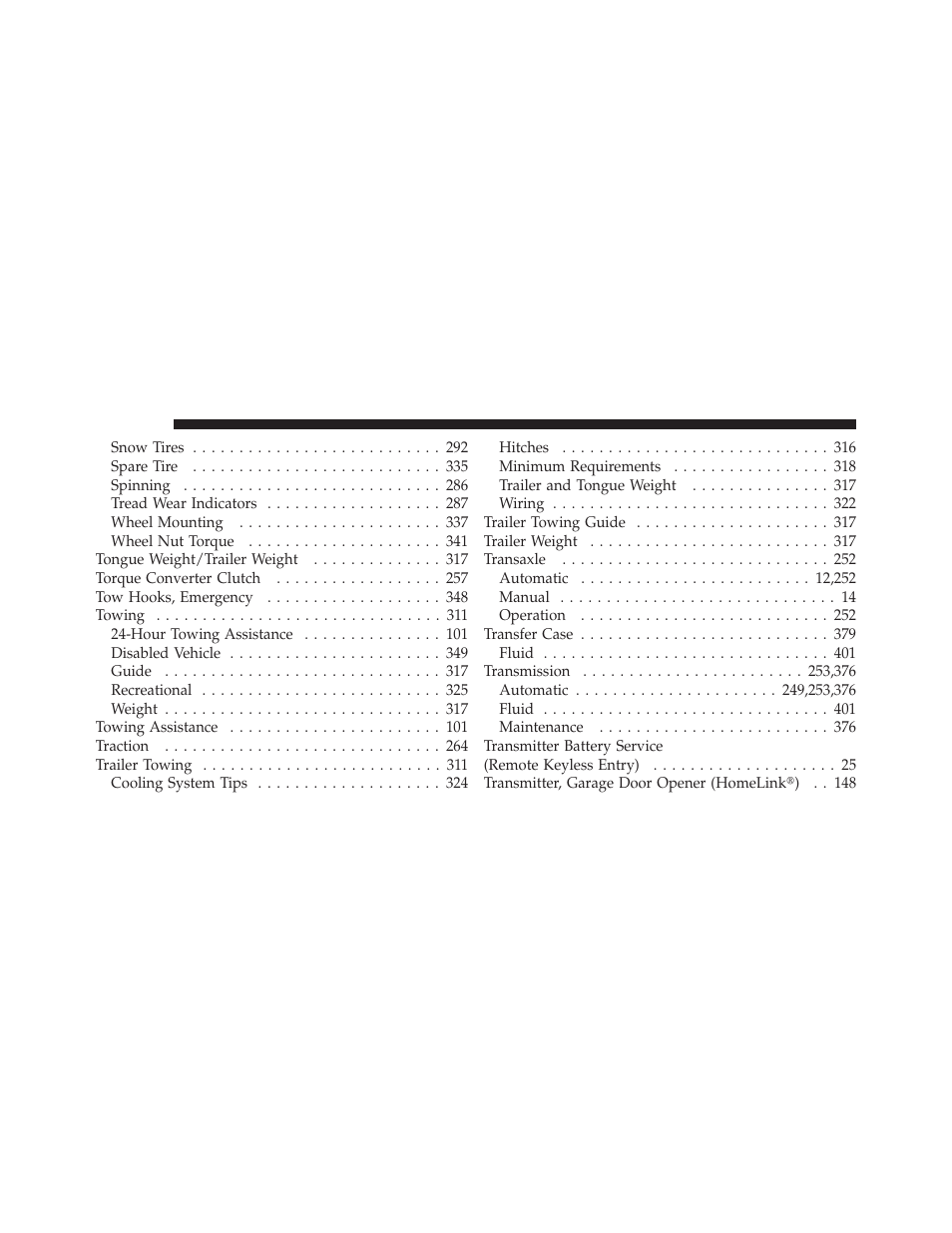 Dodge 2010 Dakota User Manual | Page 447 / 450