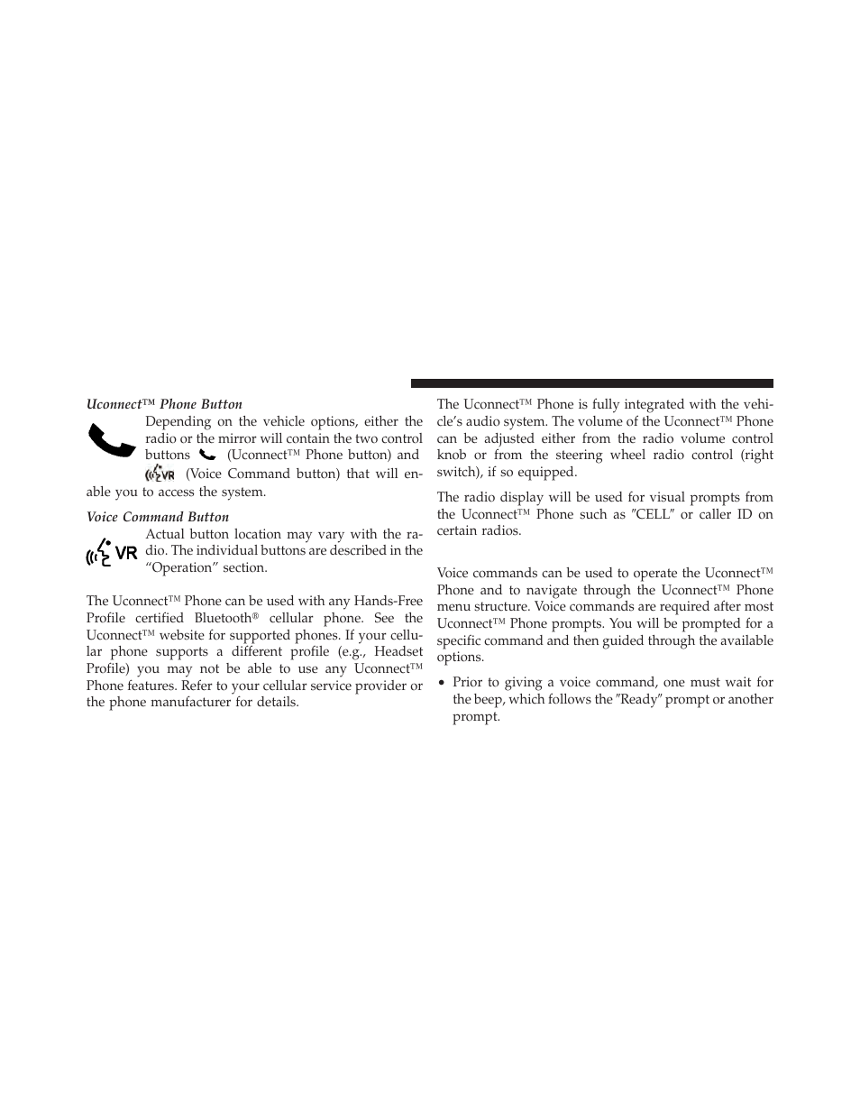 Operation | Dodge 2010 Dakota User Manual | Page 89 / 450