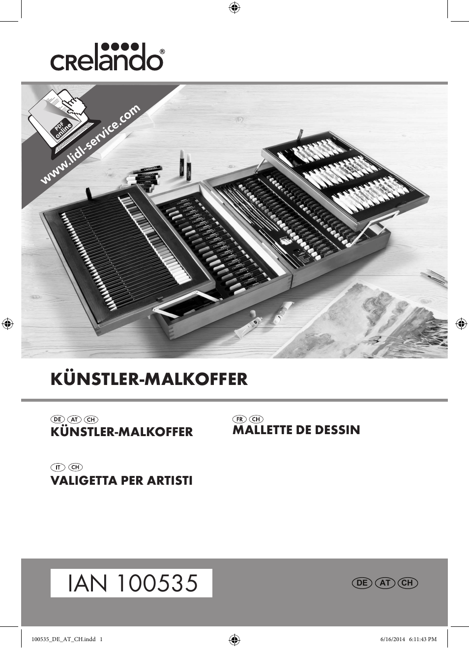 Crelando Z30439 User Manual | 5 pages