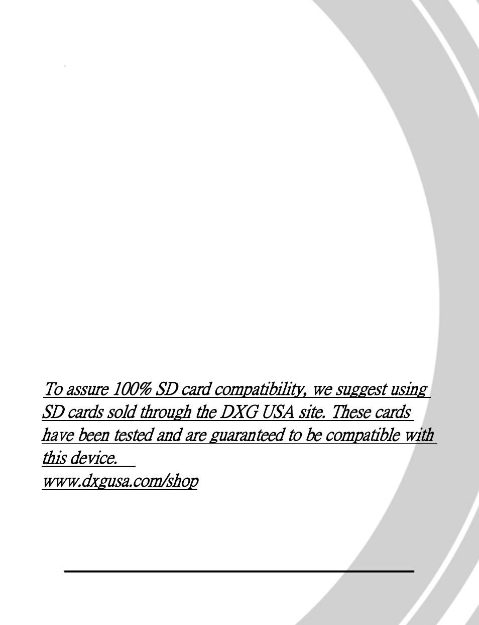 DXG Technology DXG-528 User Manual | Page 65 / 65