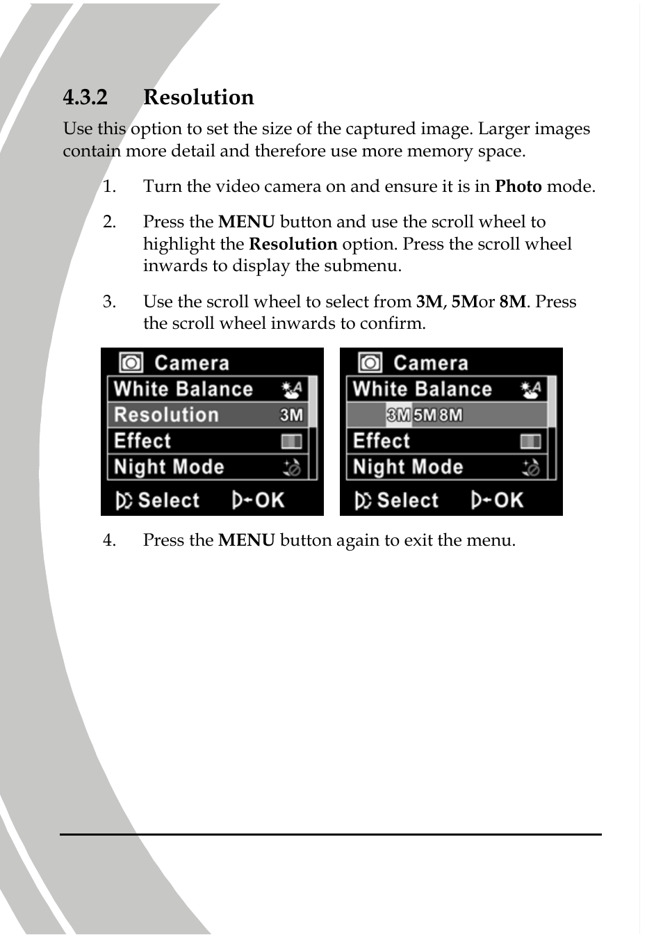 Resolution, 2 resolution | DXG Technology DXG-566V HD User Manual | Page 56 / 80