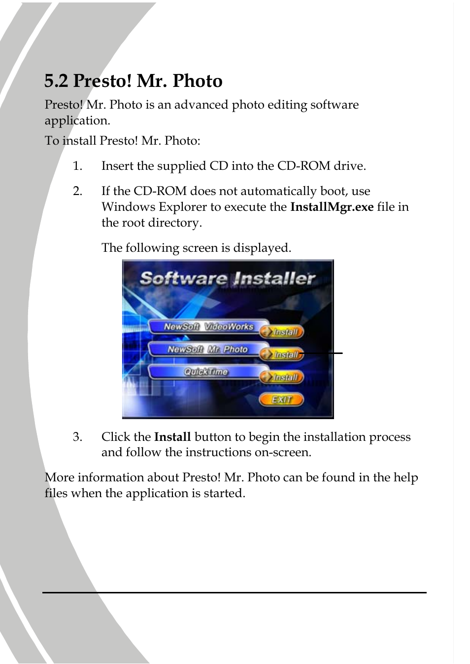 Presto! mr. photo, 2 presto! mr. photo | DXG Technology DXG-566V HD User Manual | Page 72 / 80
