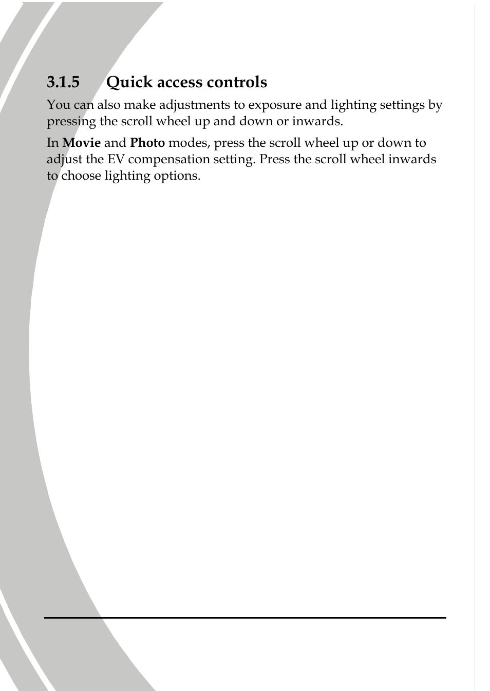 Quick access controls | DXG Technology DXG-533V User Manual | Page 38 / 82