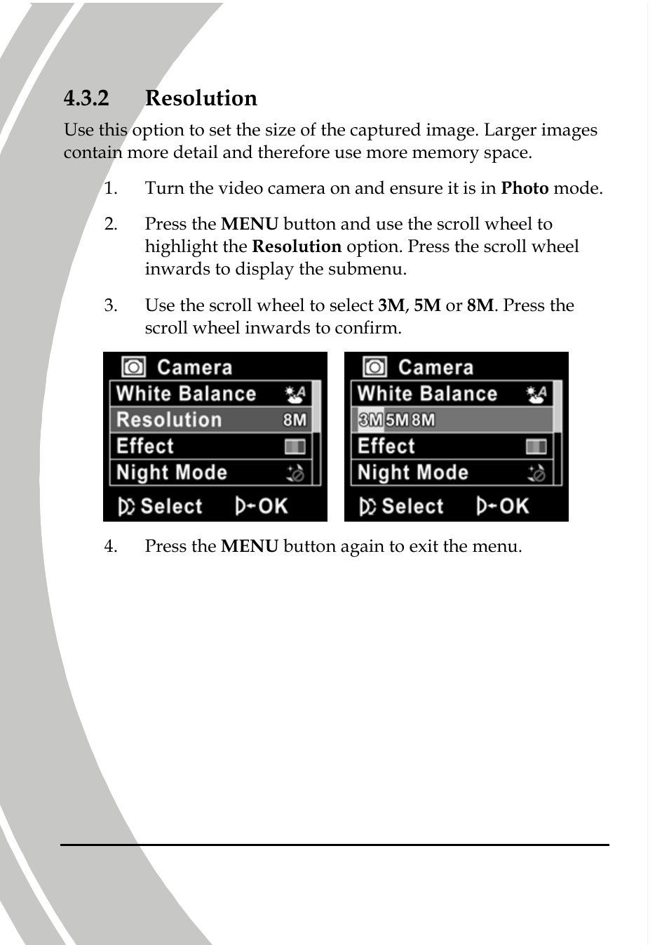 Resolution, 2 resolution | DXG Technology DXG-533V User Manual | Page 58 / 82
