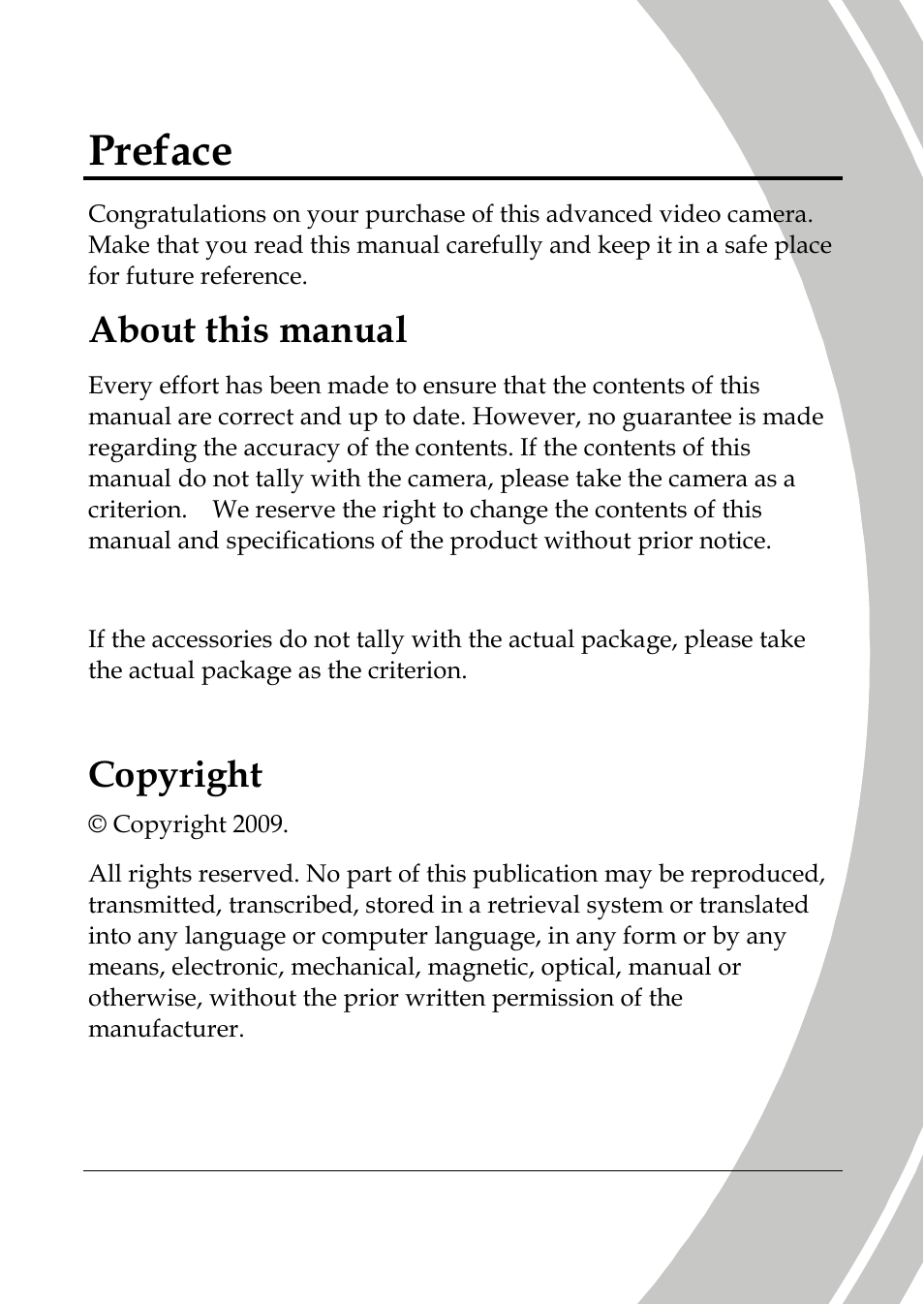 Preface, About this manual, Copyright | DXG Technology DXG-533V User Manual | Page 7 / 82