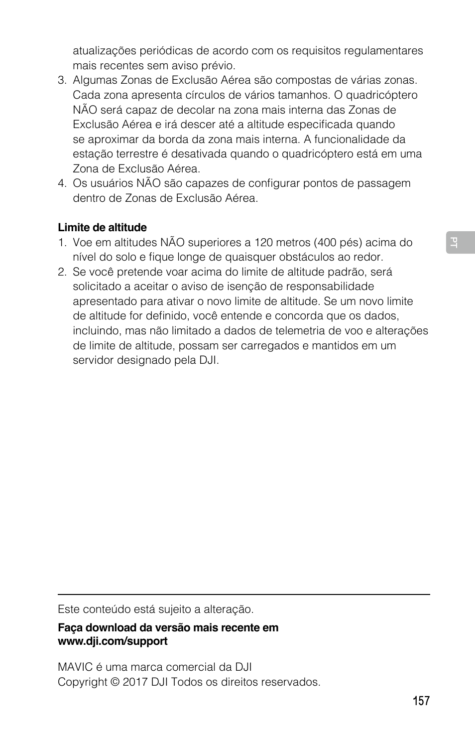 DJI Mavic Pro User Manual | Page 156 / 183