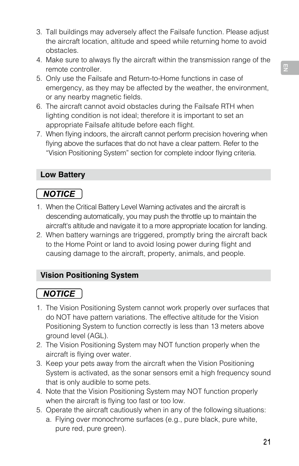 DJI Mavic Pro User Manual | Page 20 / 183