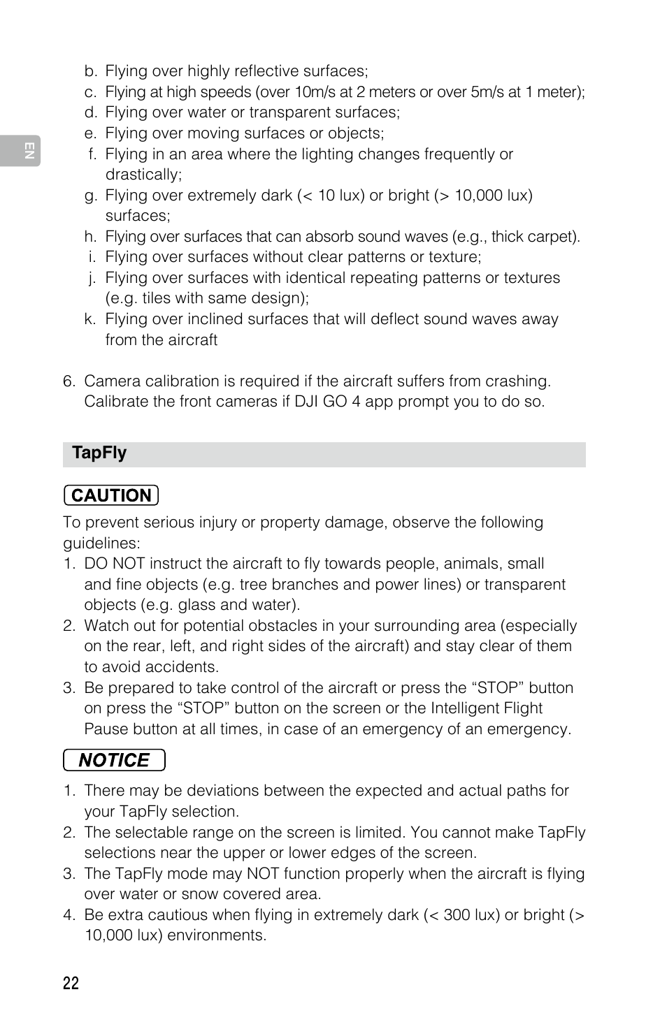 DJI Mavic Pro User Manual | Page 21 / 183