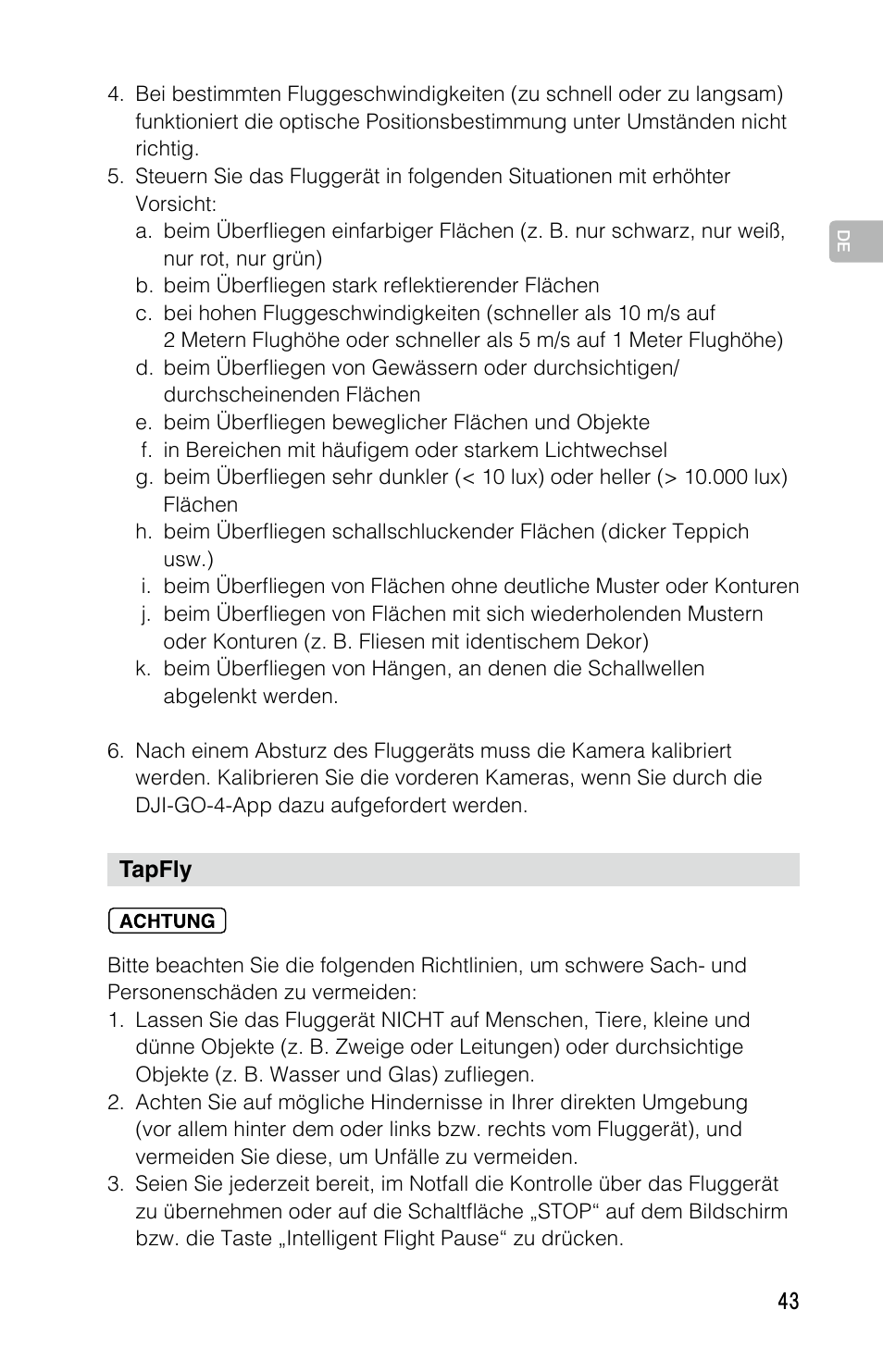 DJI Mavic Pro User Manual | Page 42 / 183