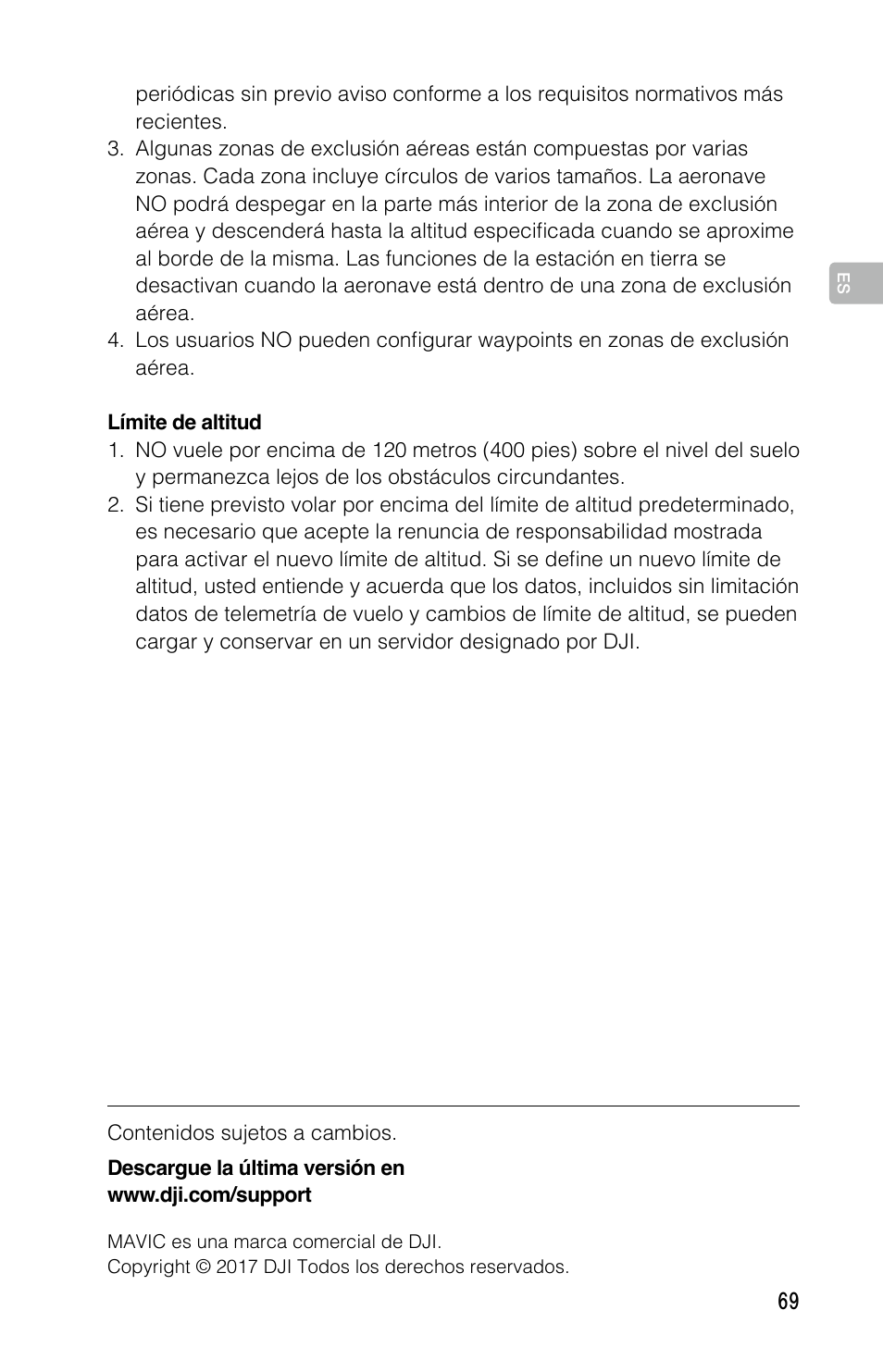 DJI Mavic Pro User Manual | Page 68 / 183