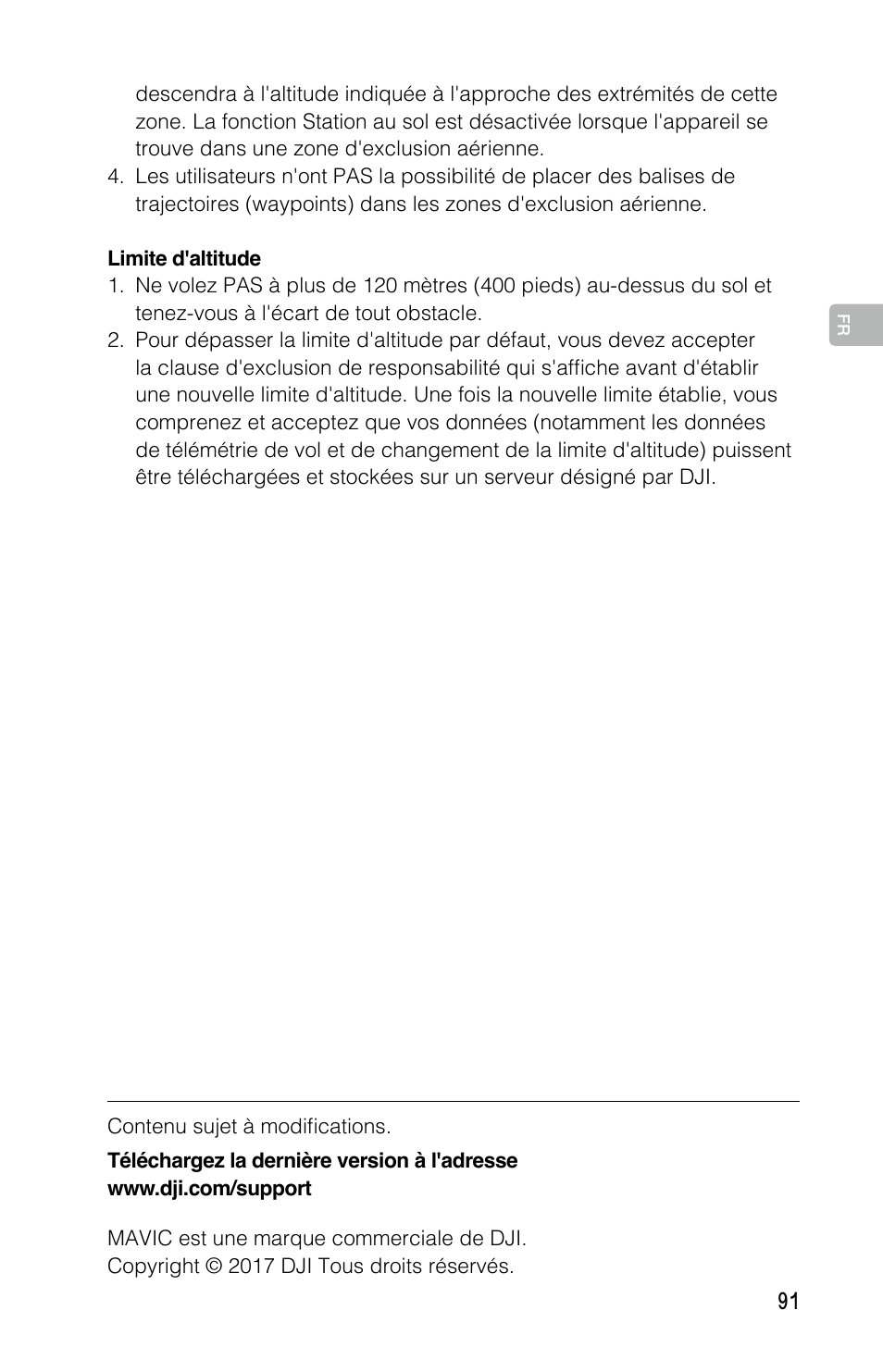 DJI Mavic Pro User Manual | Page 90 / 183