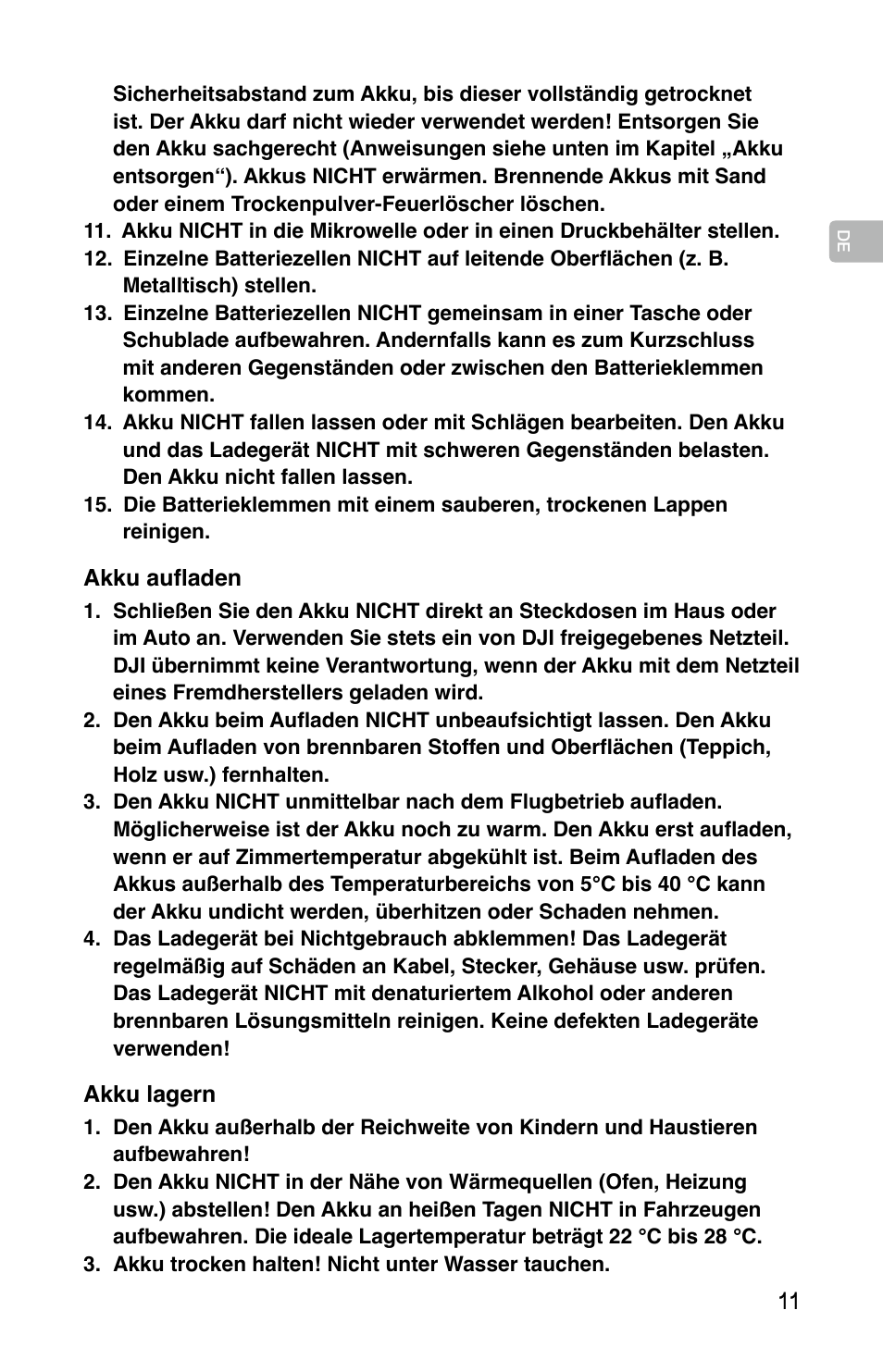 DJI Mavic Pro User Manual | Page 10 / 44