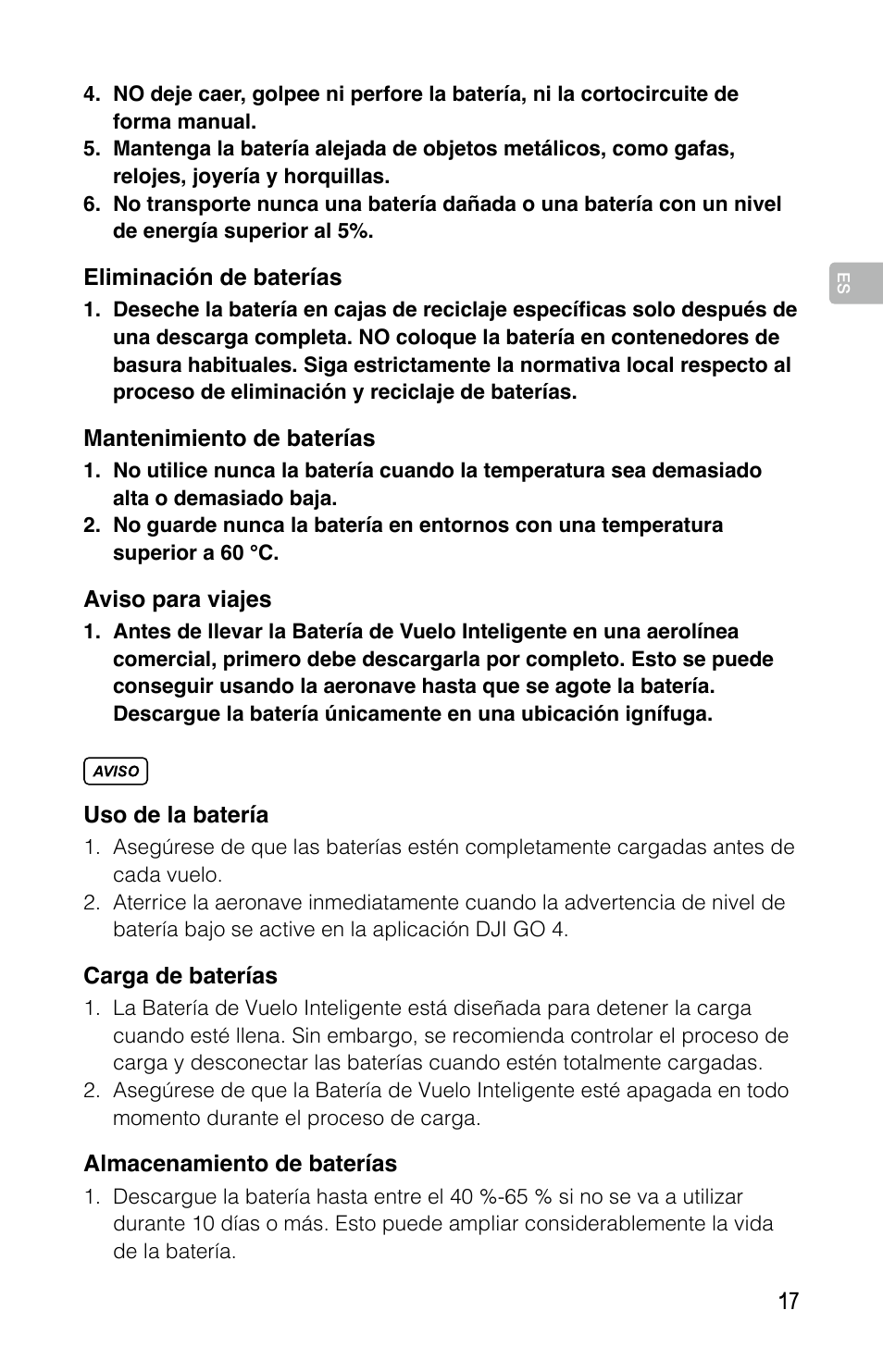 DJI Mavic Pro User Manual | Page 16 / 44
