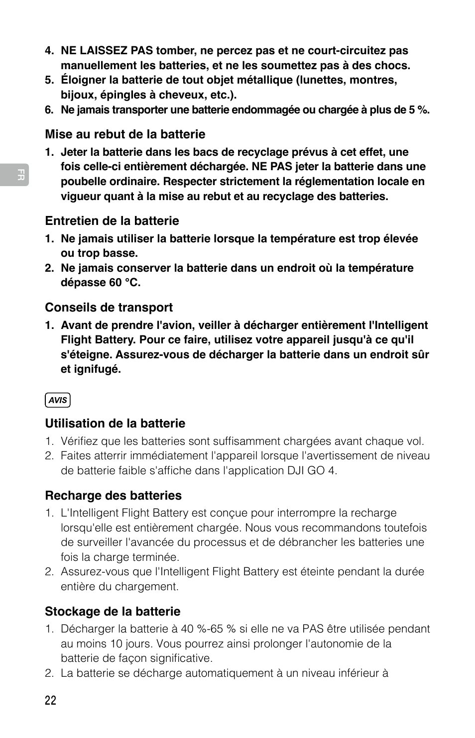 DJI Mavic Pro User Manual | Page 21 / 44