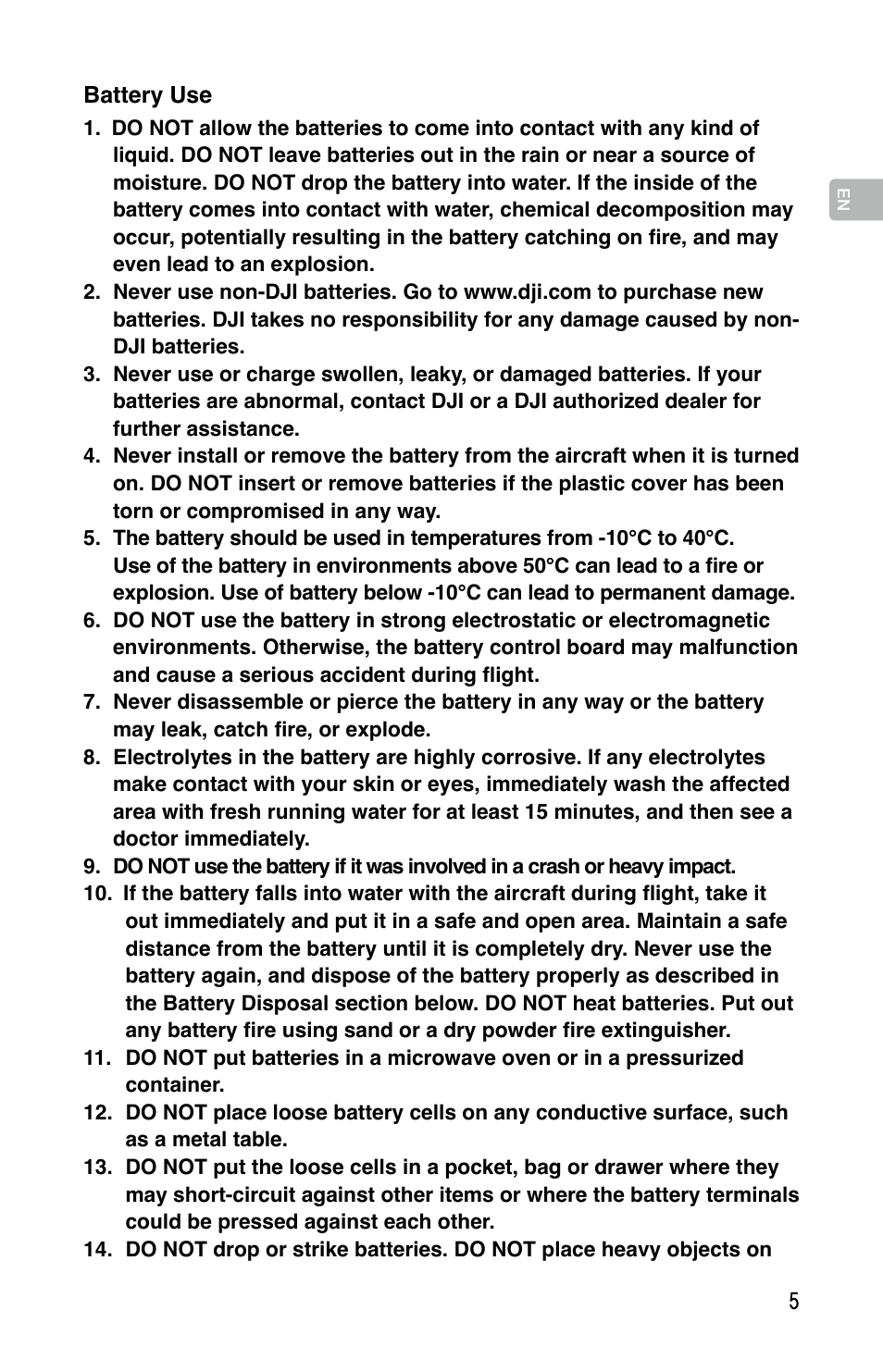 DJI Mavic Pro User Manual | Page 4 / 44