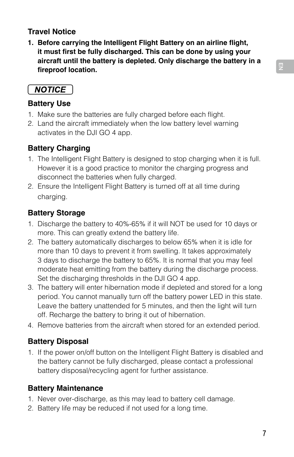 DJI Mavic Pro User Manual | Page 6 / 44