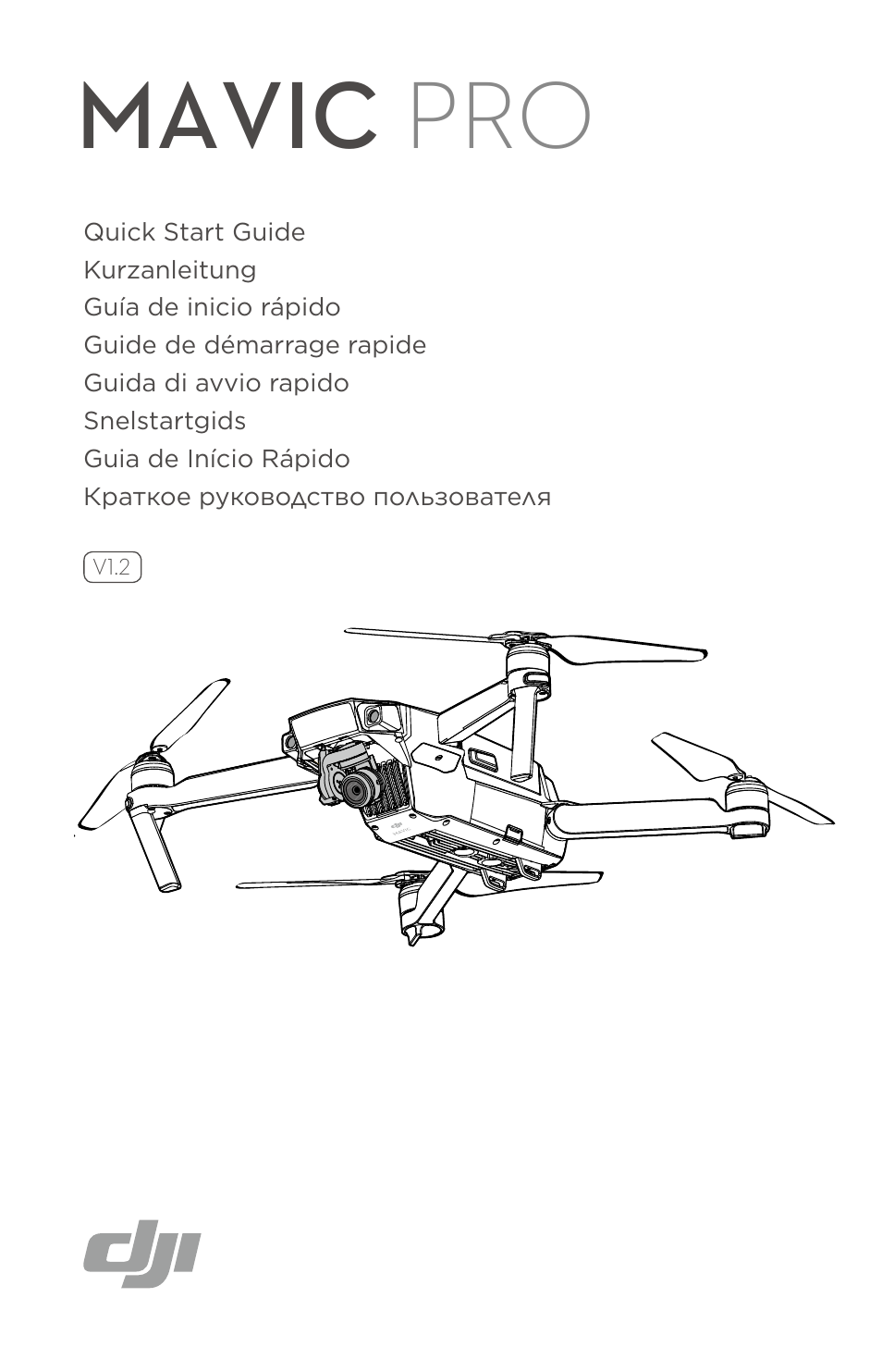 DJI Mavic Pro User Manual | 84 pages