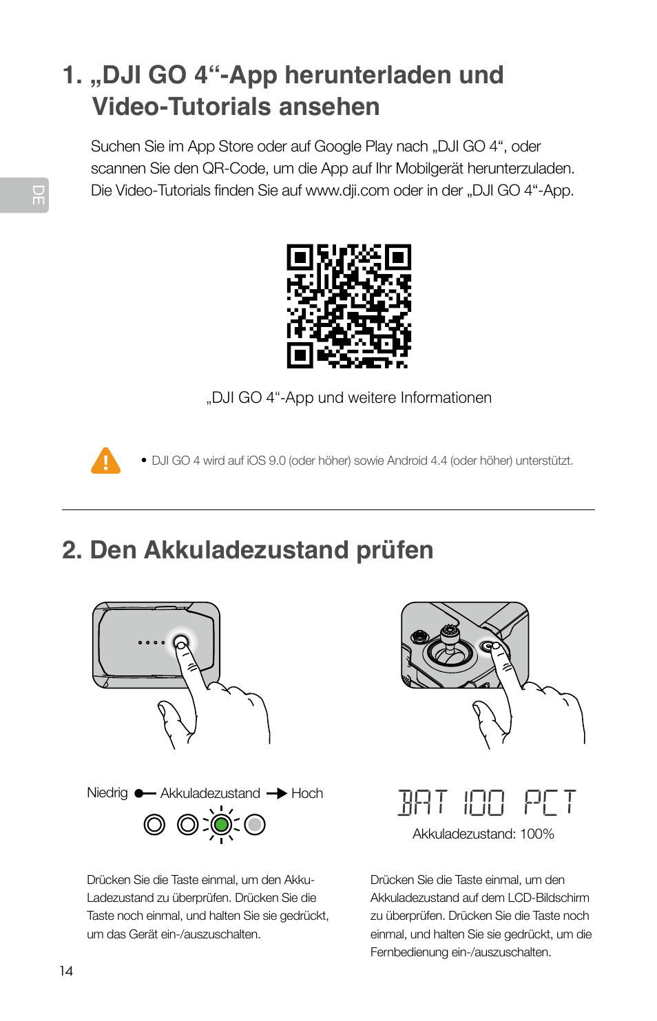 DJI Mavic Pro User Manual | Page 16 / 84