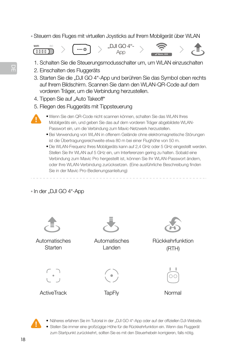 DJI Mavic Pro User Manual | Page 20 / 84