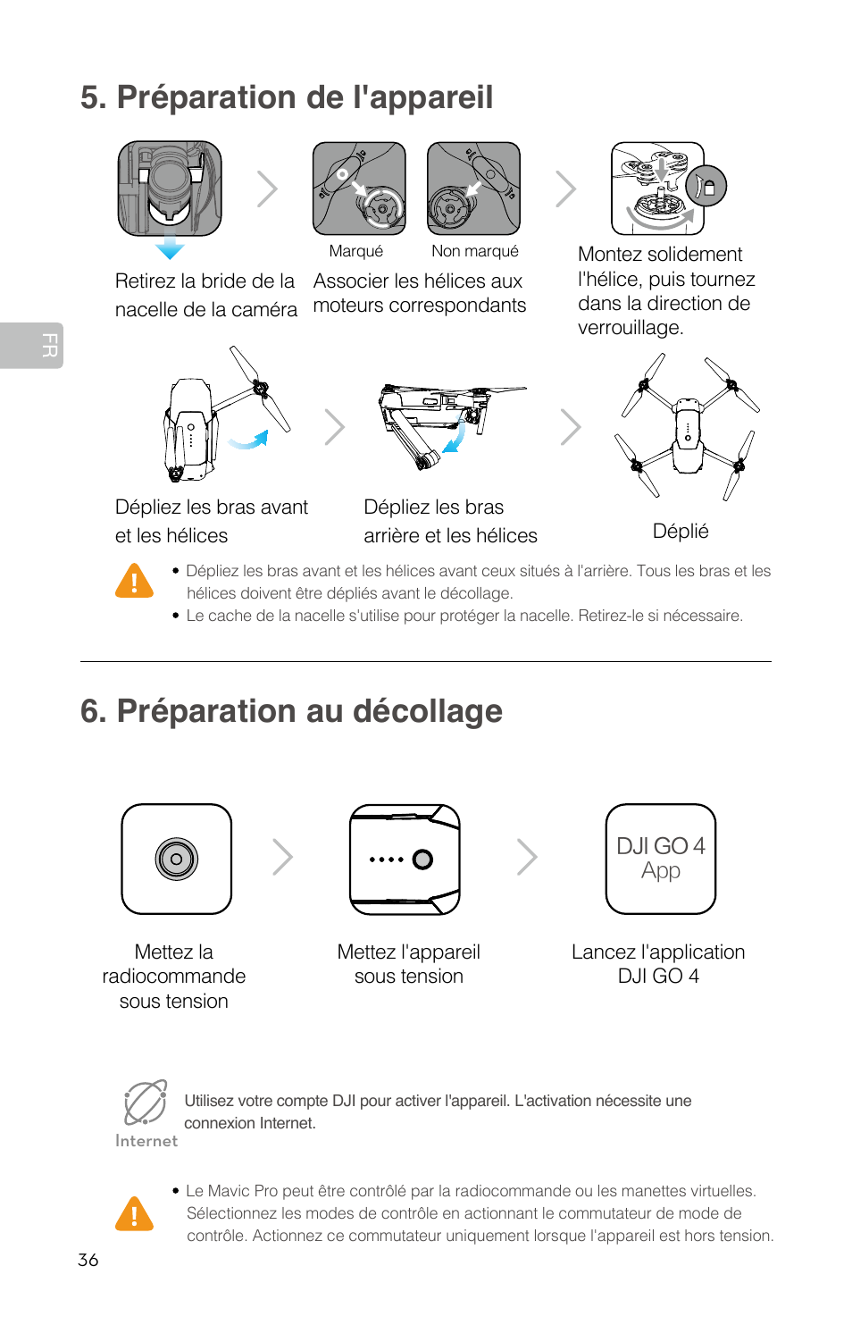 DJI Mavic Pro User Manual | Page 38 / 84