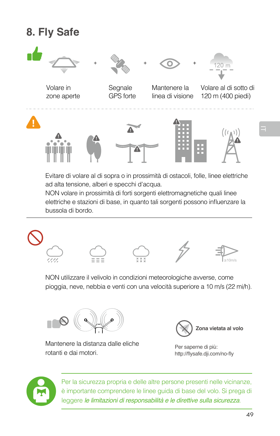 Fly safe | DJI Mavic Pro User Manual | Page 51 / 84