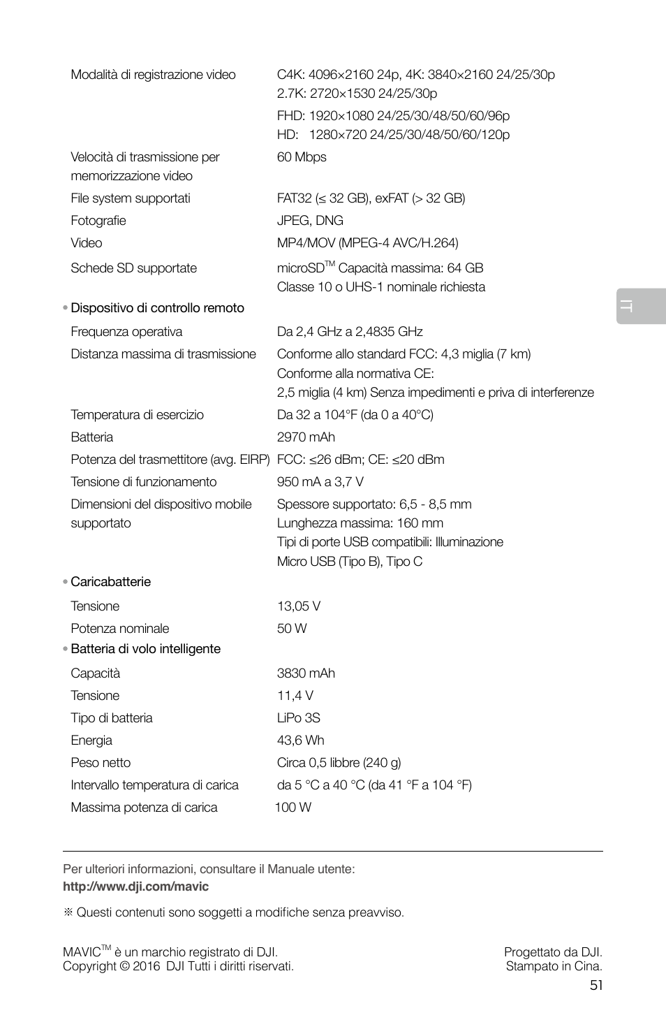 DJI Mavic Pro User Manual | Page 53 / 84