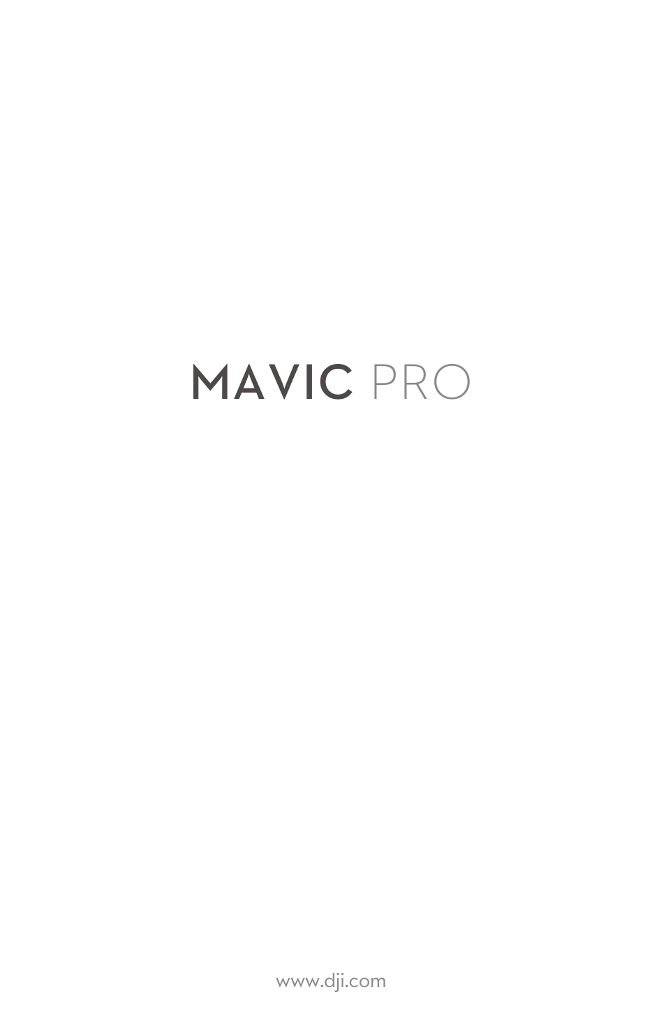 Mavic pro | DJI Mavic Pro User Manual | Page 84 / 84