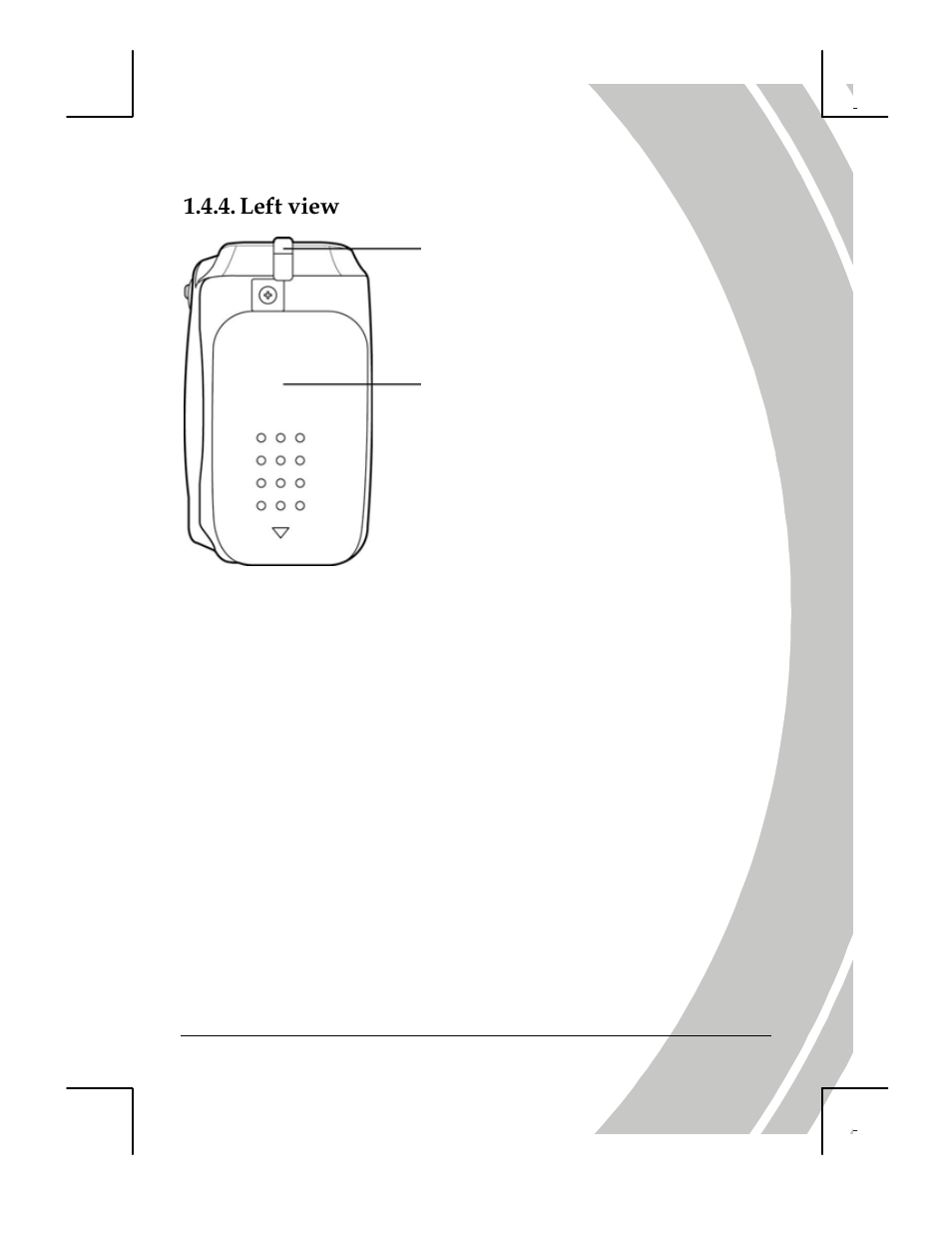 Left view | DXG Technology DXG-518 User Manual | Page 13 / 54