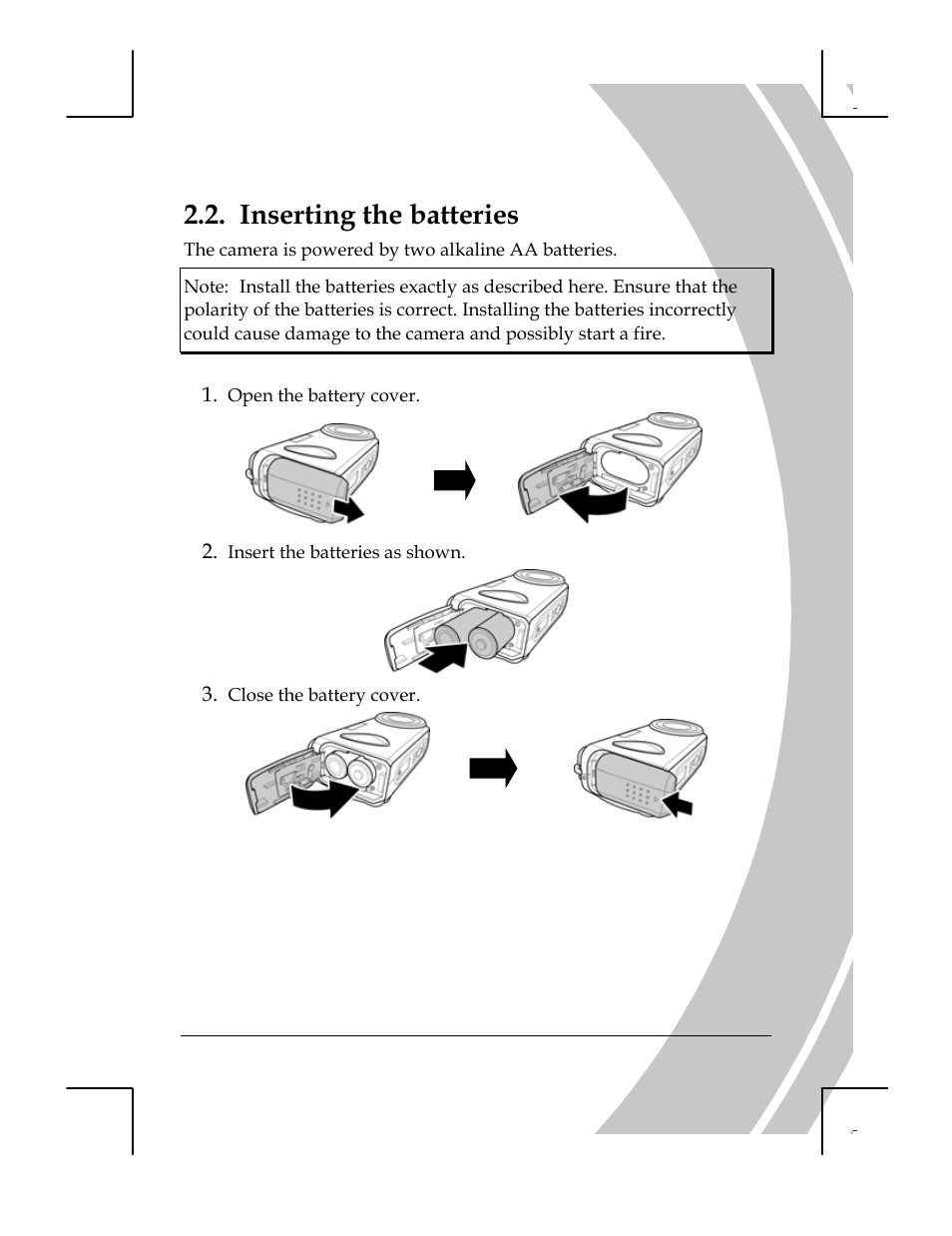 Inserting the batteries | DXG Technology DXG-518 User Manual | Page 15 / 54