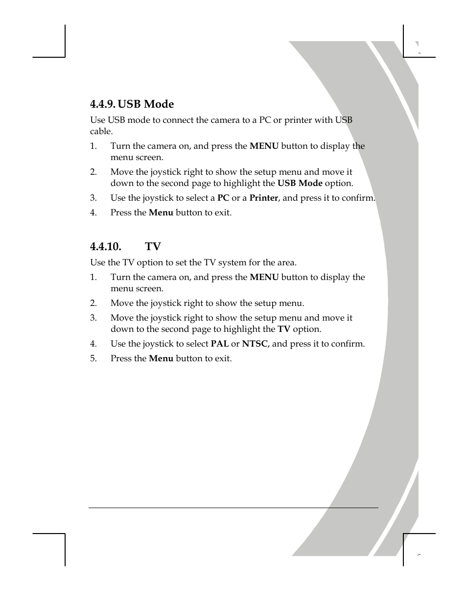 Usb mode | DXG Technology DXG-518 User Manual | Page 47 / 54