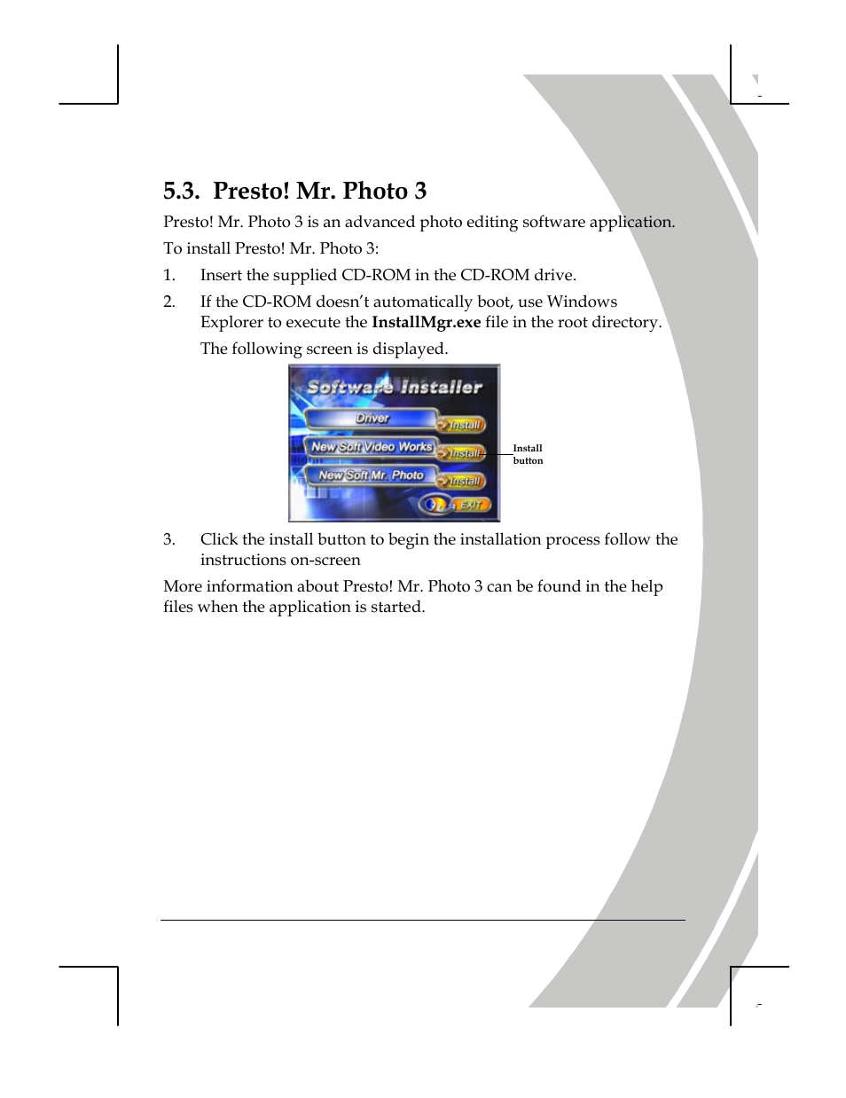 Presto! mr. photo 3 | DXG Technology DXG-518 User Manual | Page 51 / 54