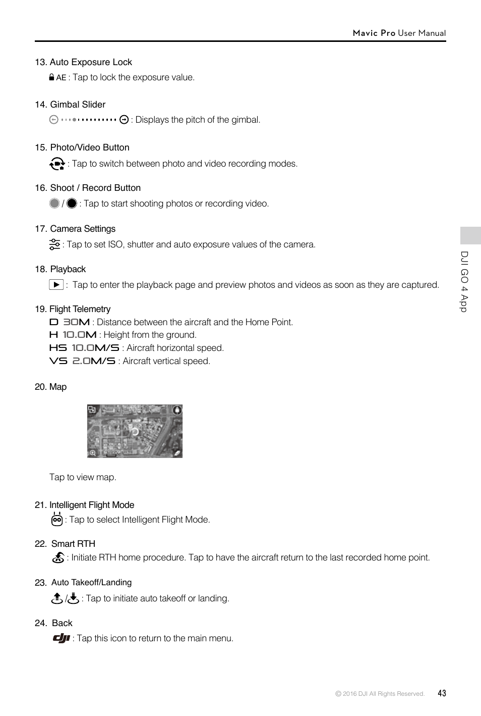 DJI Mavic Pro User Manual | Page 43 / 60